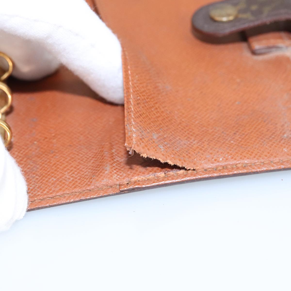 LOUIS VUITTON Epi Agenda PM Day Planner Cover Mocha R2009D LV hk1840