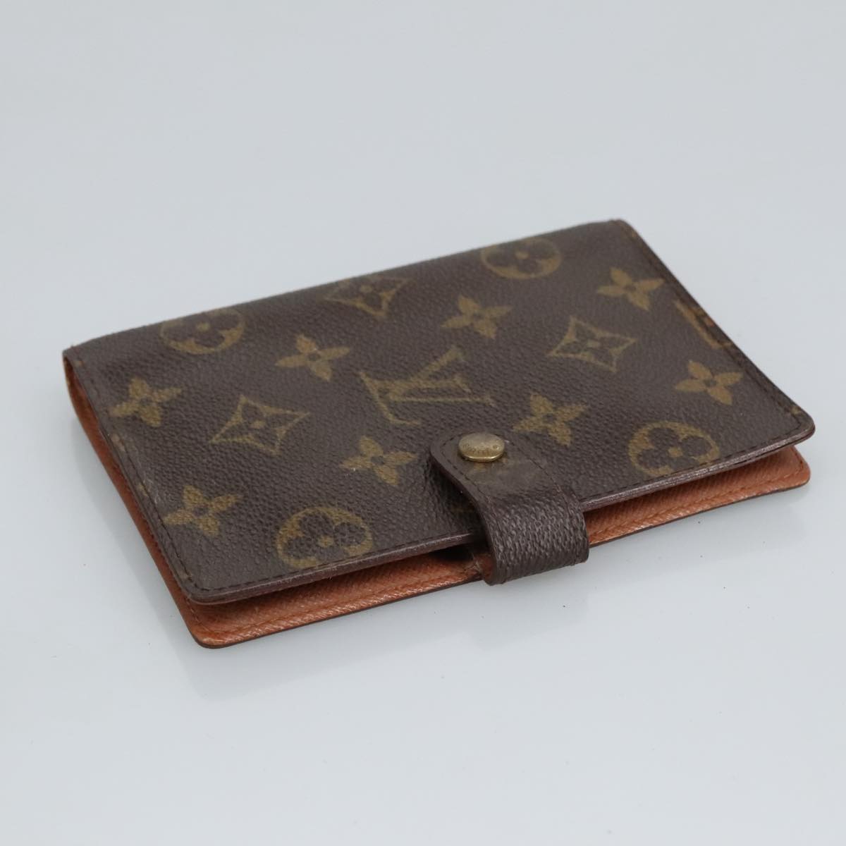 LOUIS VUITTON Epi Agenda PM Day Planner Cover Mocha R2009D LV hk1840