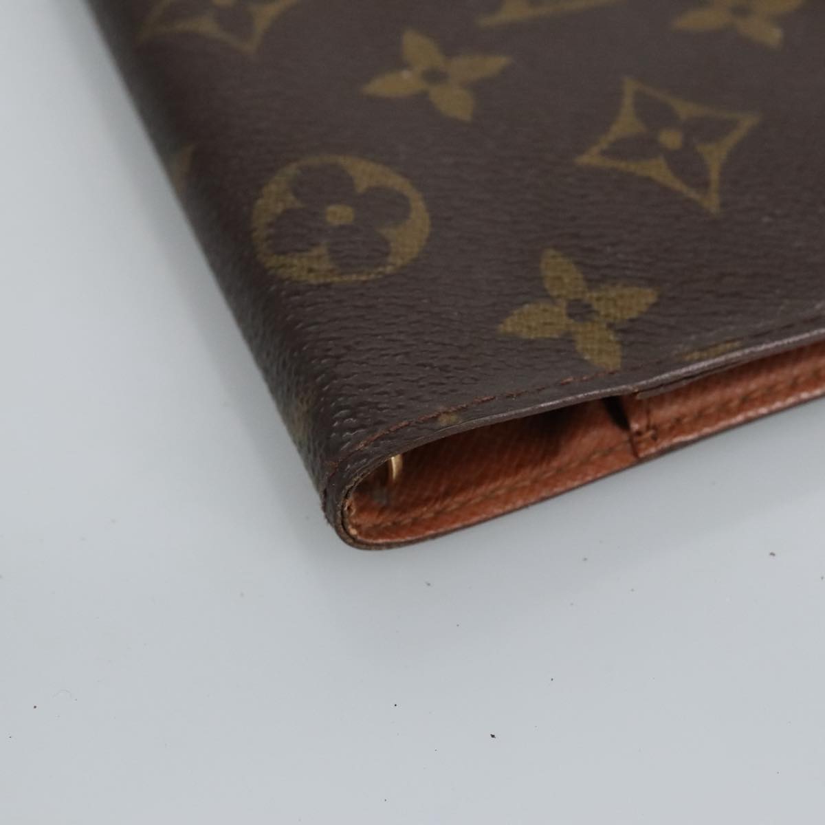 LOUIS VUITTON Epi Agenda PM Day Planner Cover Mocha R2009D LV hk1840