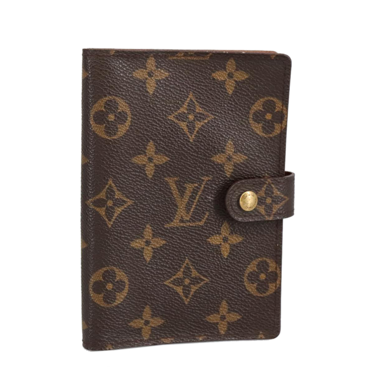 LOUIS VUITTON Monogram Agenda PM Day Planner Cover R20005 LV hk1841