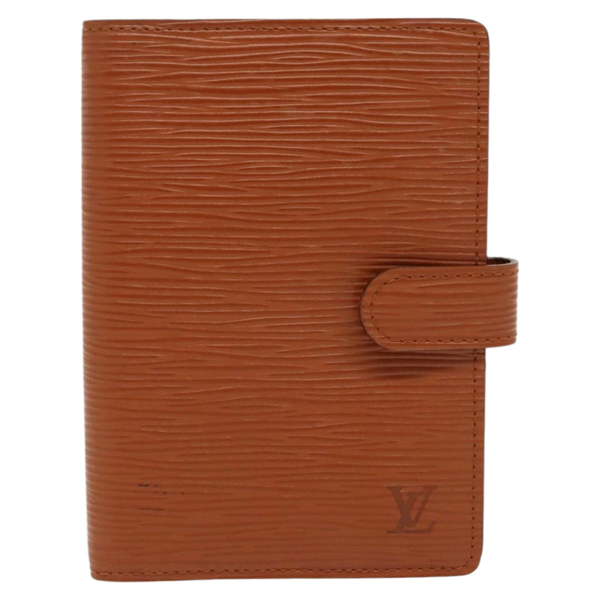 LOUIS VUITTON Epi Agenda PM Day Planner Cover Brown R20053 LV hk1842