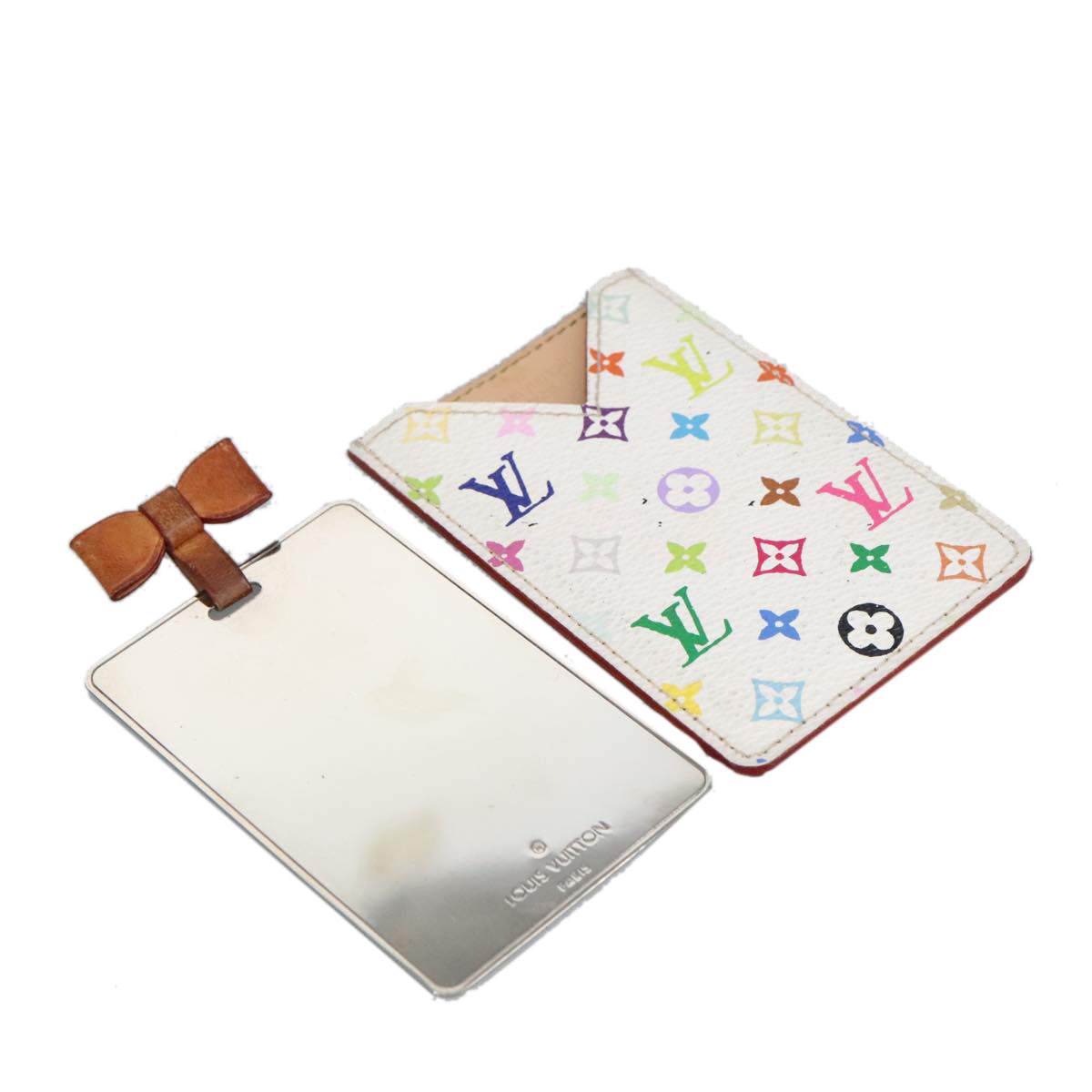LOUIS VUITTON Monogram Multicolor Etui Miroir Hand Mirror M92651 LV hk1856