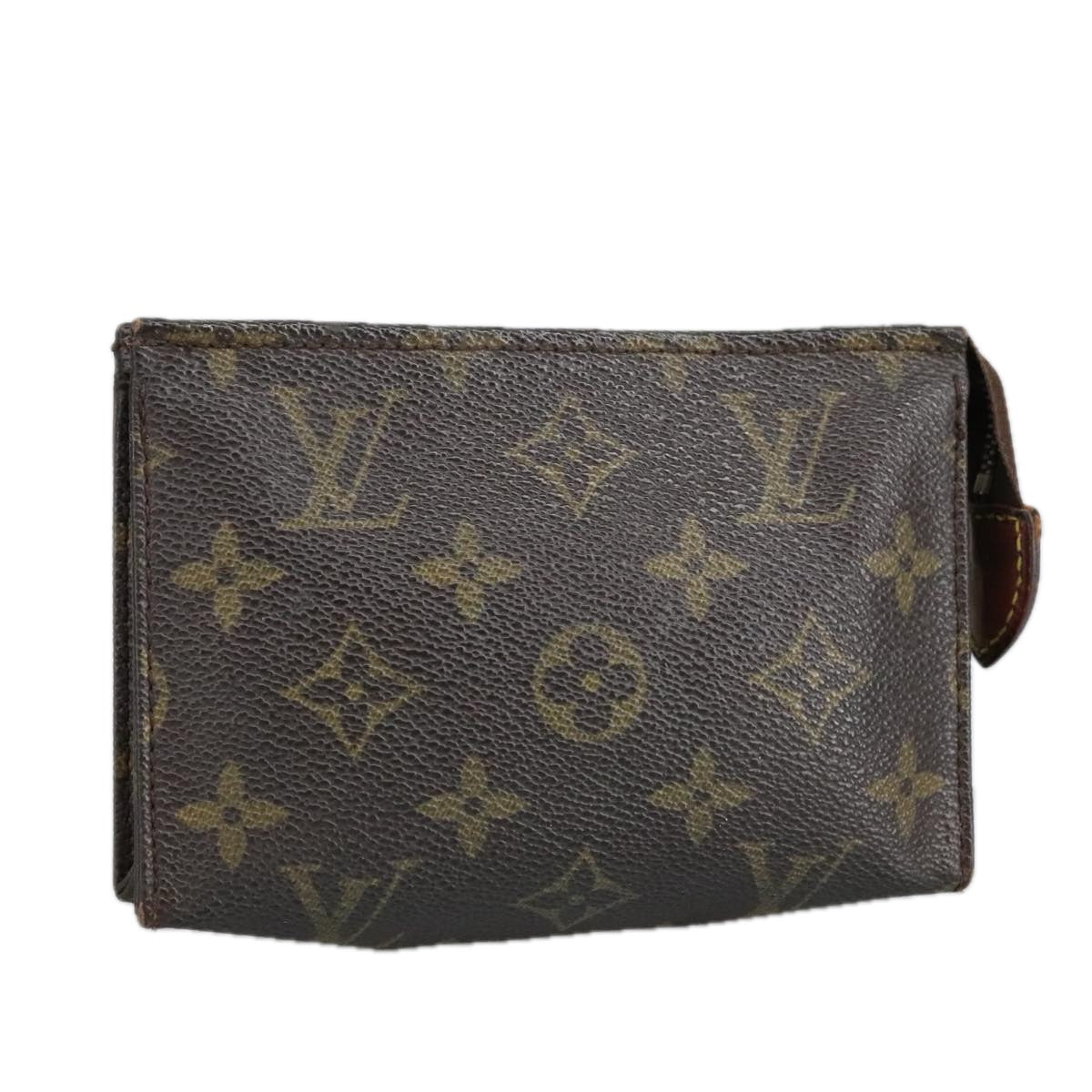 LOUIS VUITTON Monogram Poche Toilette 15 Pouch M47546 LV hk1859