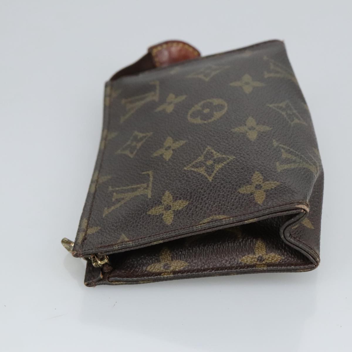 LOUIS VUITTON Monogram Poche Toilette 15 Pouch M47546 LV hk1859