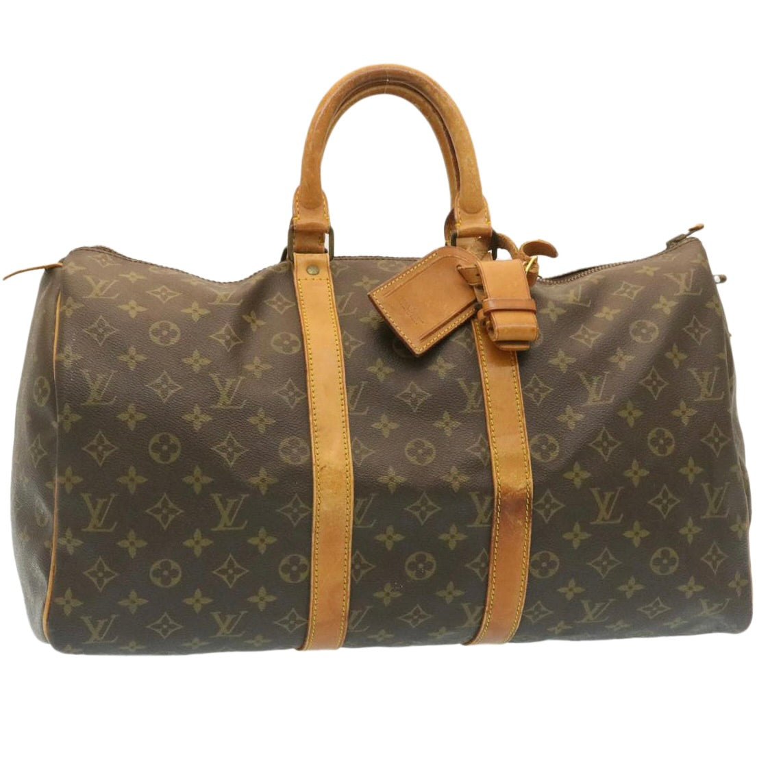 LOUIS VUITTON Monogram Keepall 45 Boston Bag Vintage M41428 LV hk343