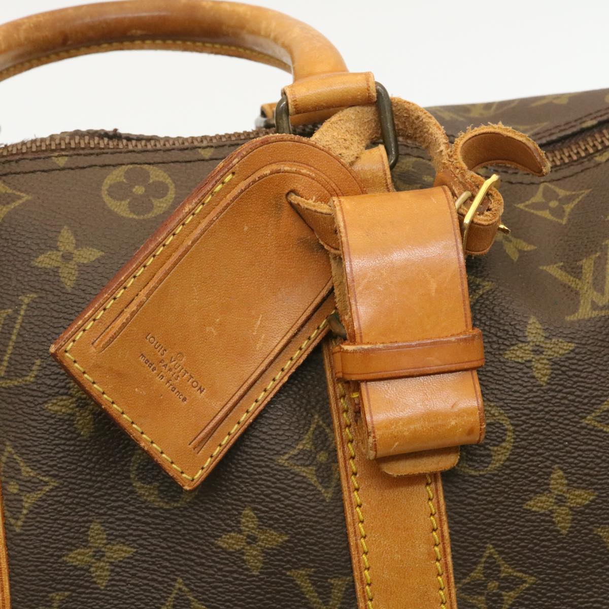 LOUIS VUITTON Monogram Keepall 45 Boston Bag Vintage M41428 LV hk343