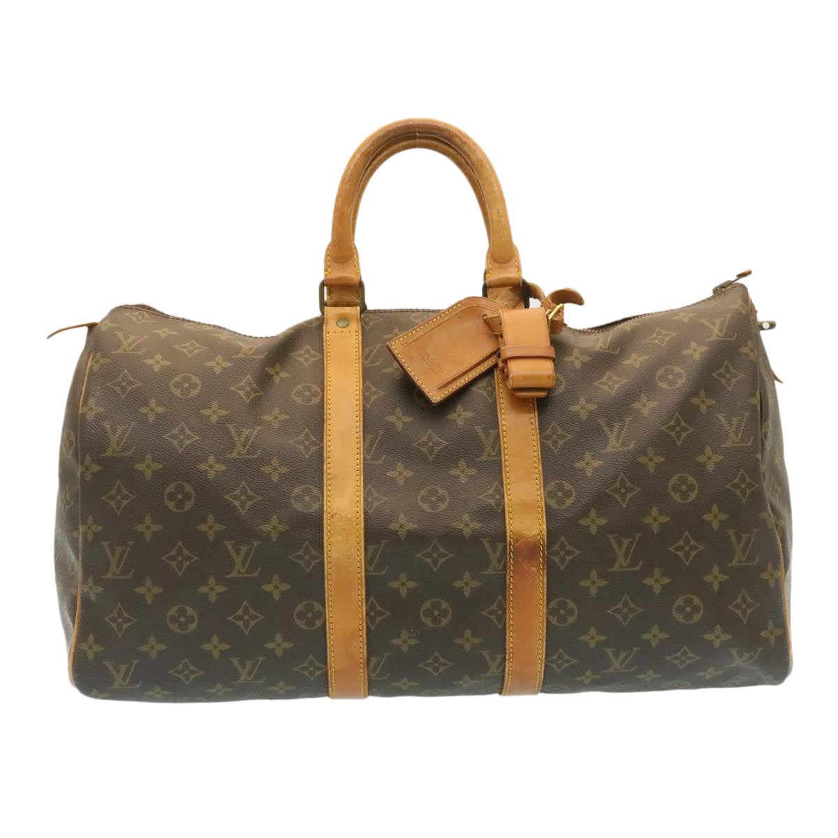 LOUIS VUITTON Monogram Keepall 45 Boston Bag Vintage M41428 LV hk343