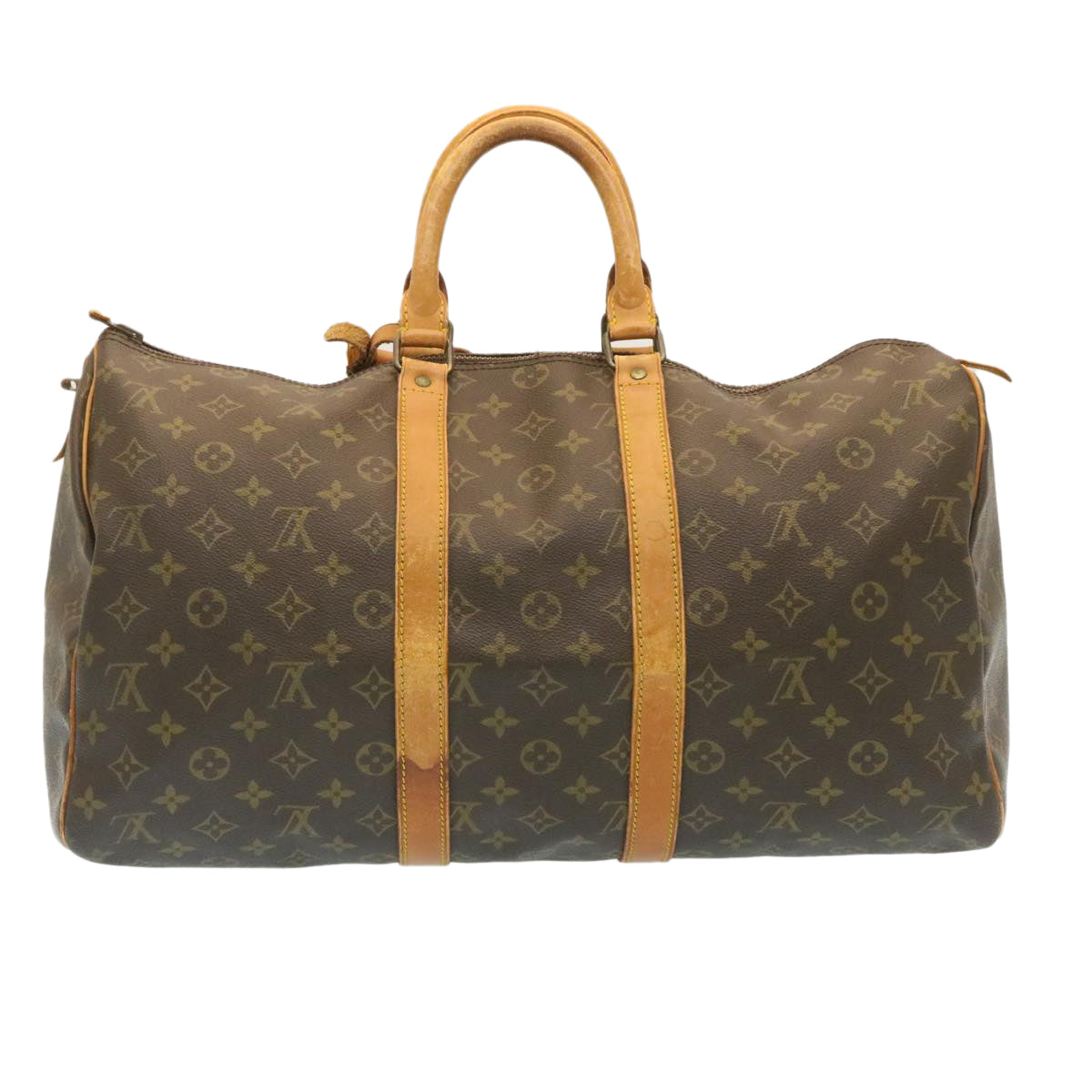LOUIS VUITTON Monogram Keepall 45 Boston Bag Vintage M41428 LV hk343