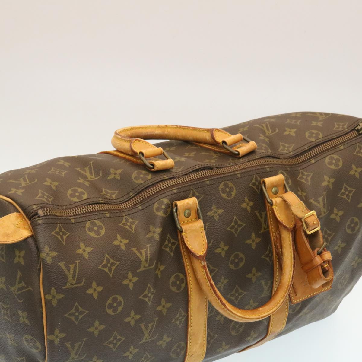 LOUIS VUITTON Monogram Keepall 45 Boston Bag Vintage M41428 LV hk343