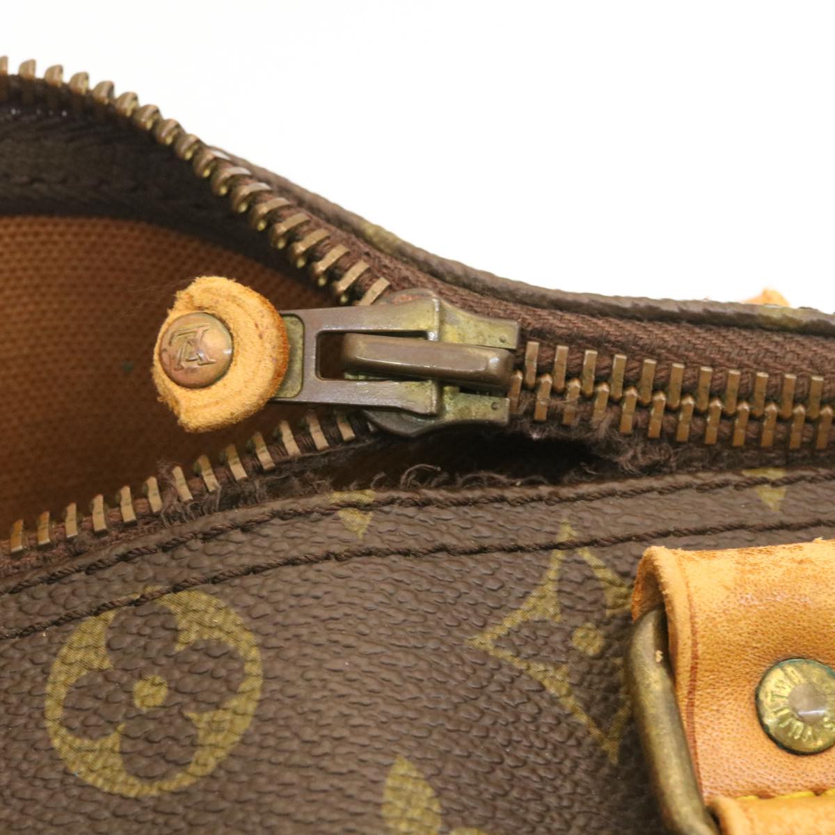 LOUIS VUITTON Monogram Keepall 45 Boston Bag Vintage M41428 LV hk343