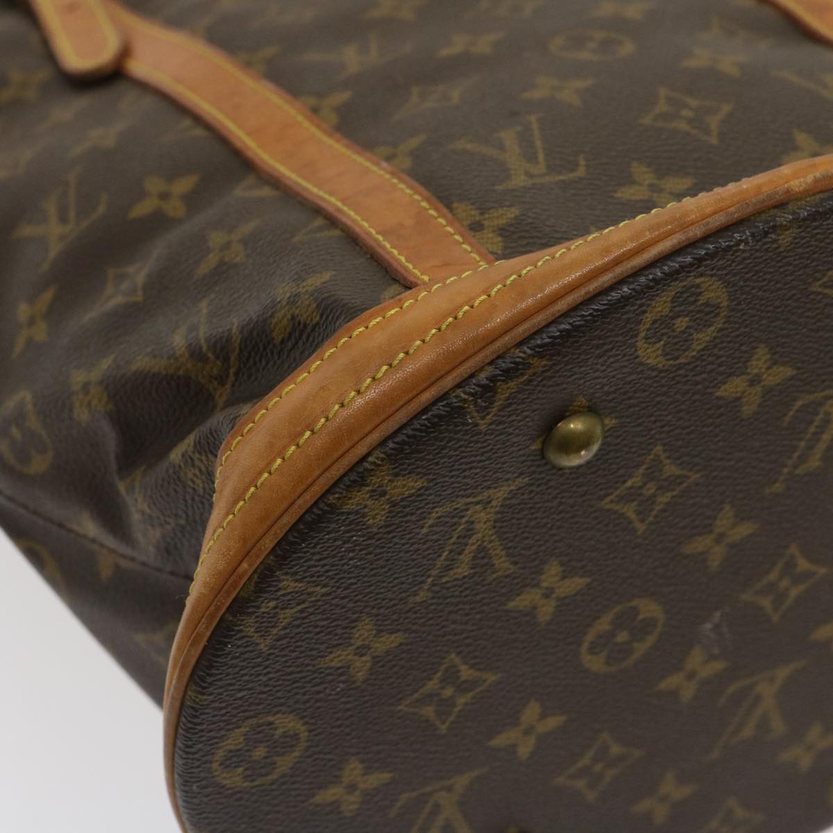 LOUIS VUITTON Monogram Bucket GM Shoulder Bag M42236 LV hk371