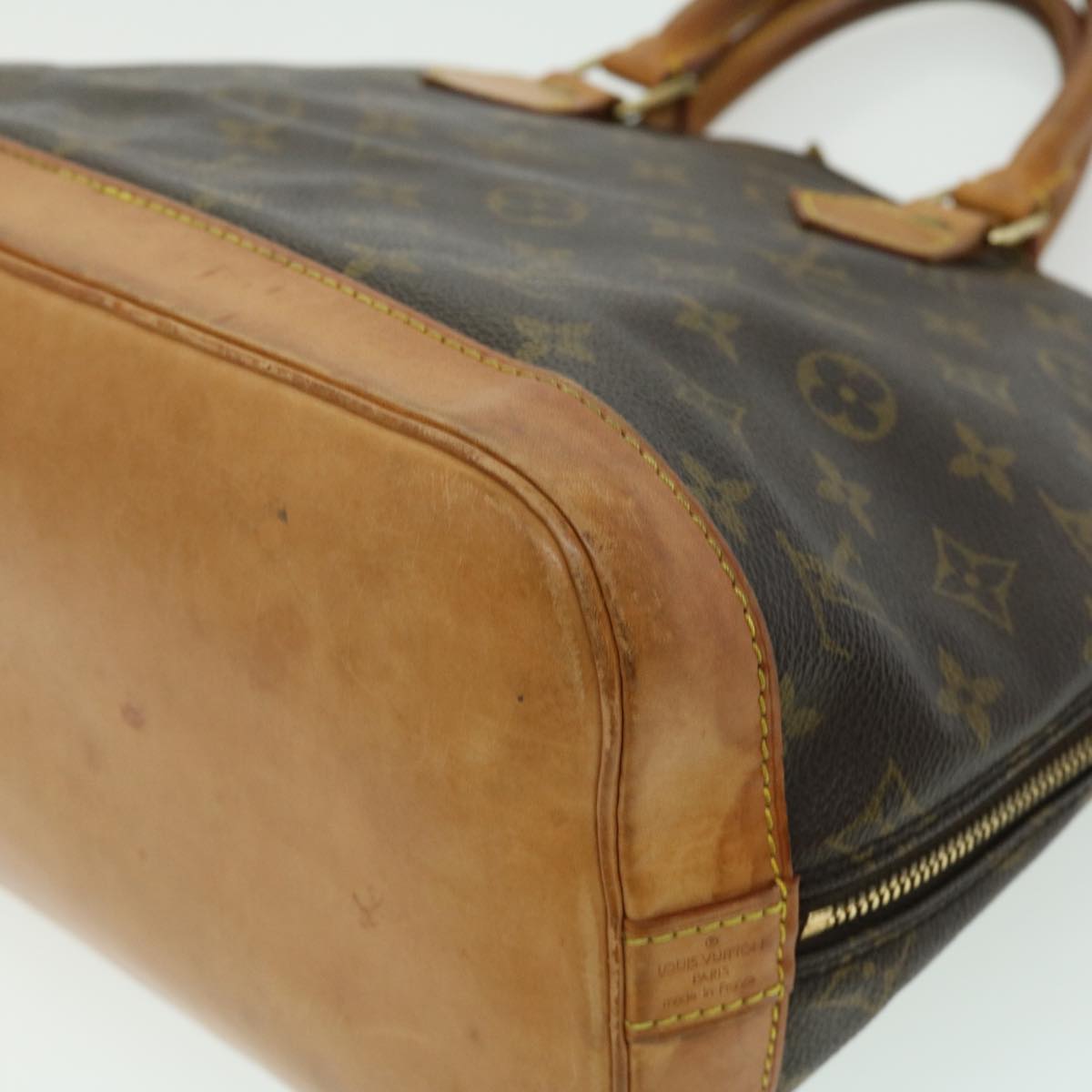 LOUIS VUITTON Monogram Alma Hand Bag M51130 LV hk432