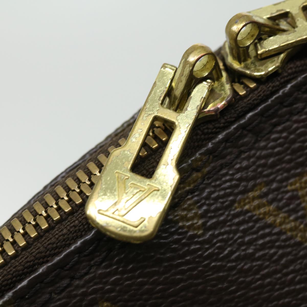 LOUIS VUITTON Monogram Alma Hand Bag M51130 LV hk432