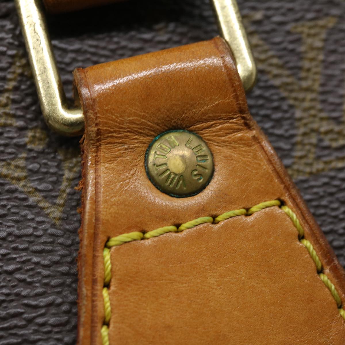LOUIS VUITTON Monogram Alma Hand Bag M51130 LV hk432