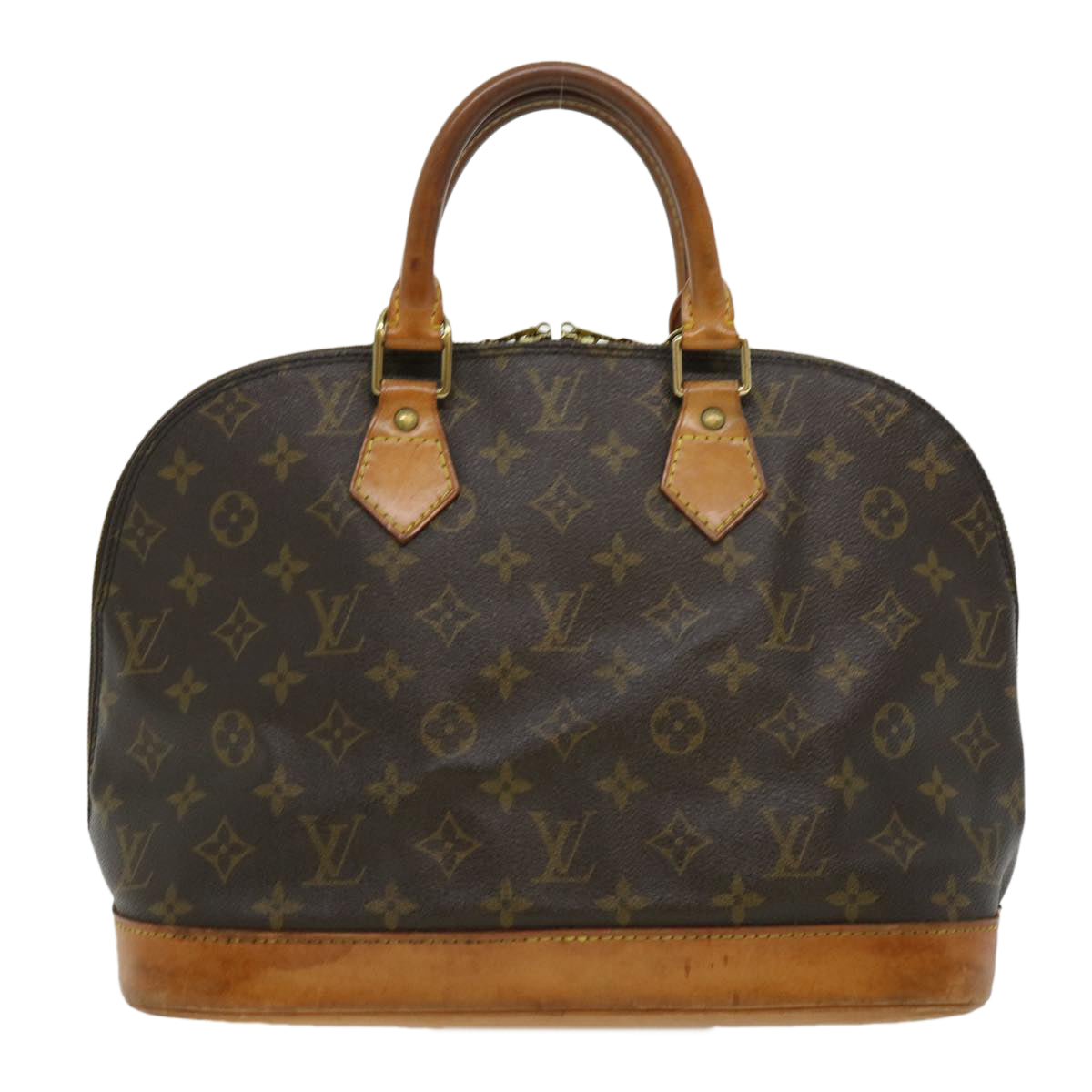LOUIS VUITTON Monogram Alma Hand Bag M51130 LV hk432