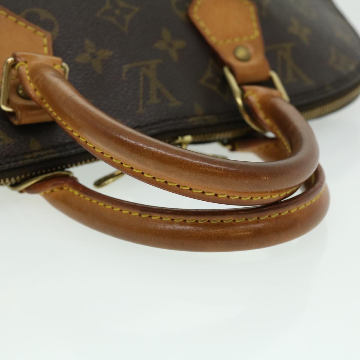 LOUIS VUITTON Monogram Alma Hand Bag M51130 LV hk432