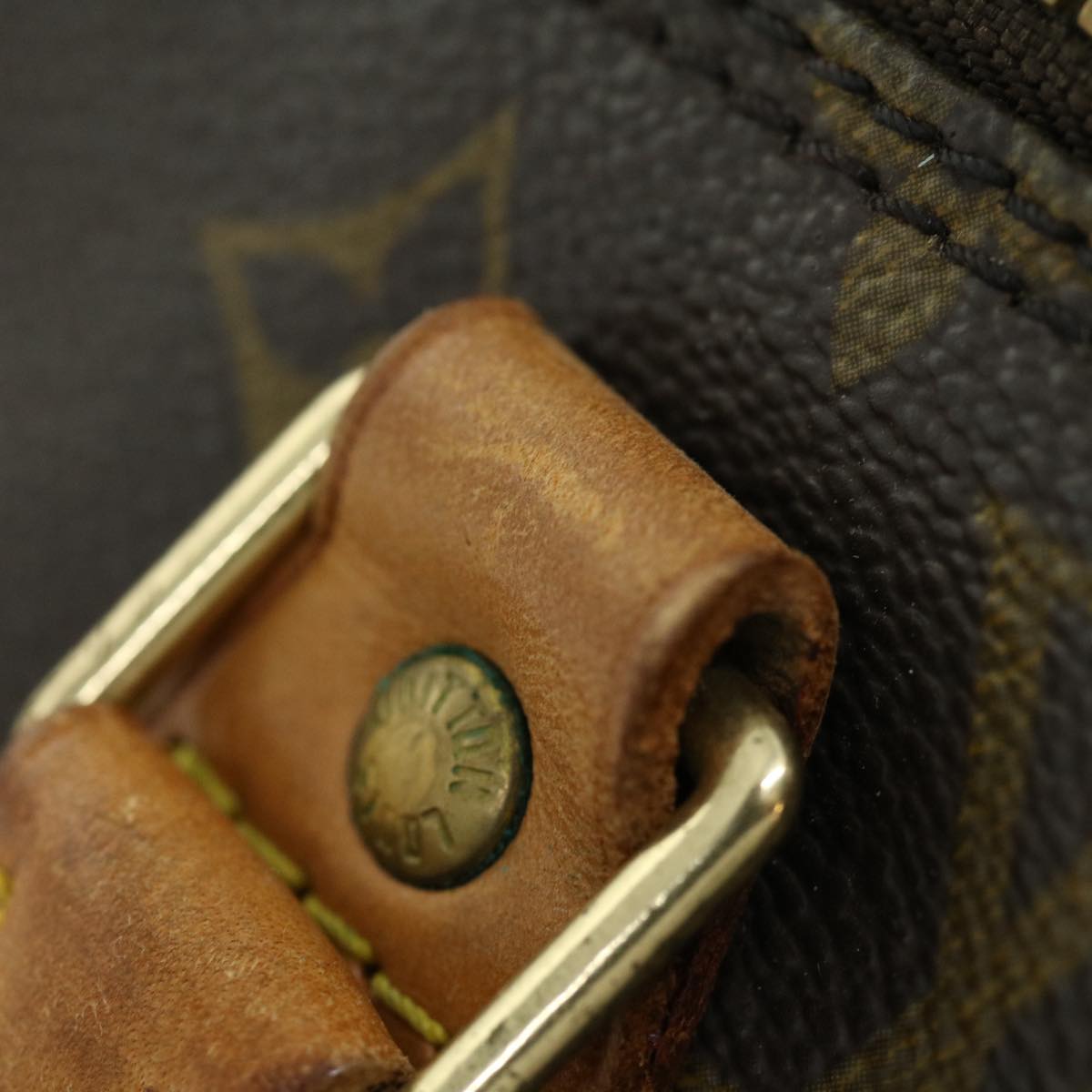 LOUIS VUITTON Monogram Alma Hand Bag M51130 LV hk432