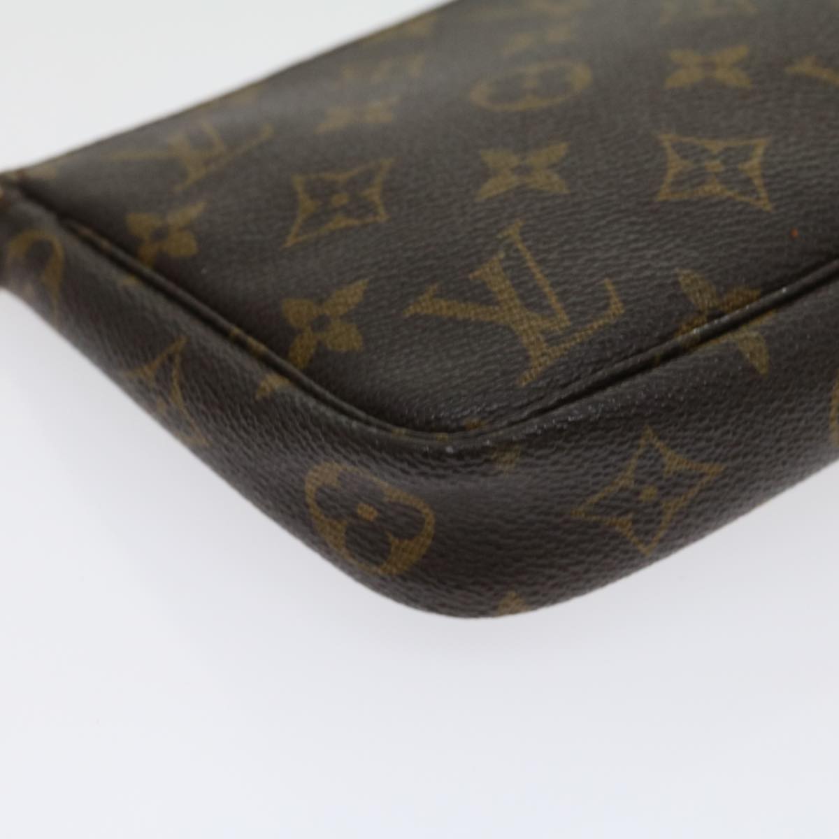 LOUIS VUITTON Monogram Pochette Accessoires Pouch M51980 LV hk460