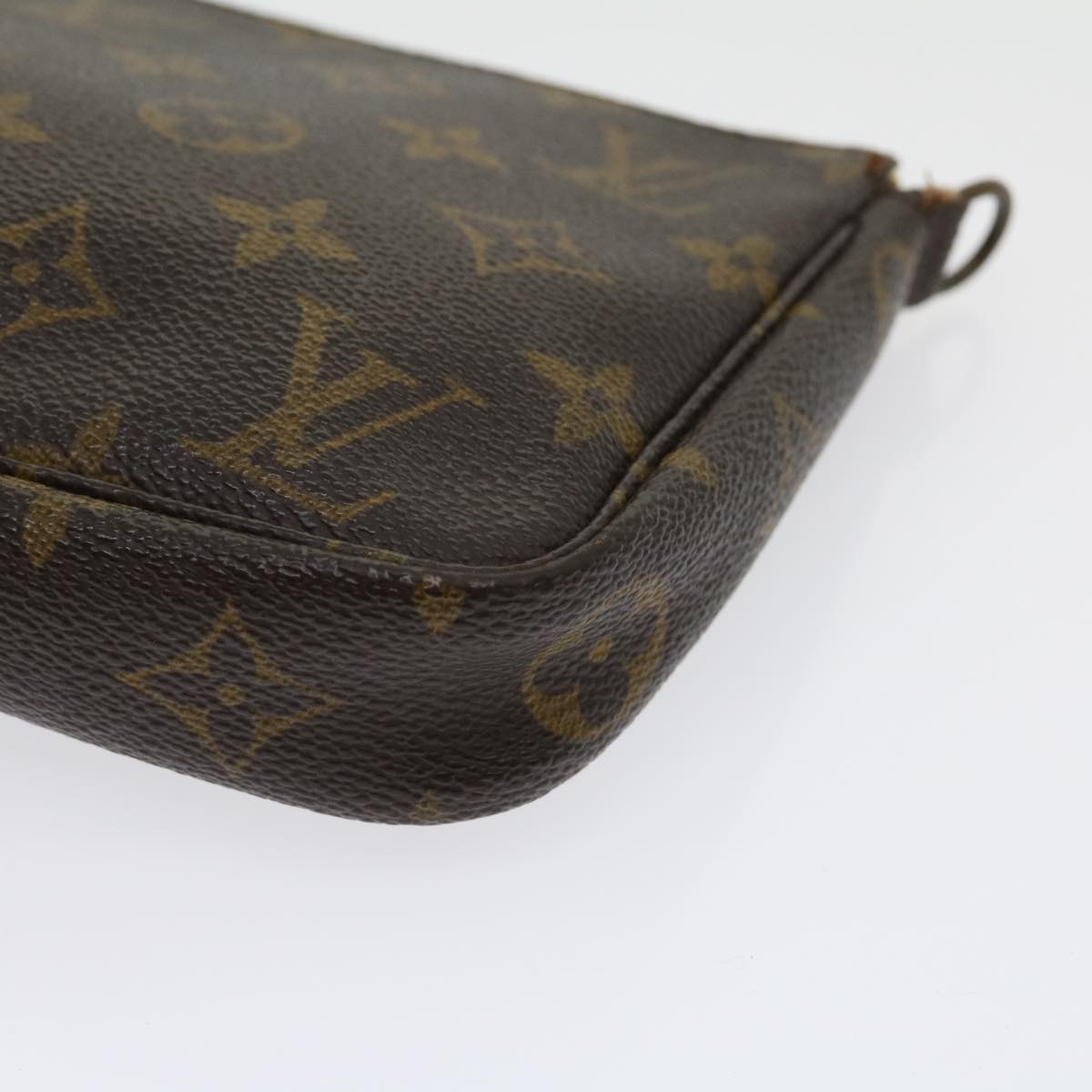 LOUIS VUITTON Monogram Pochette Accessoires Pouch M51980 LV hk460