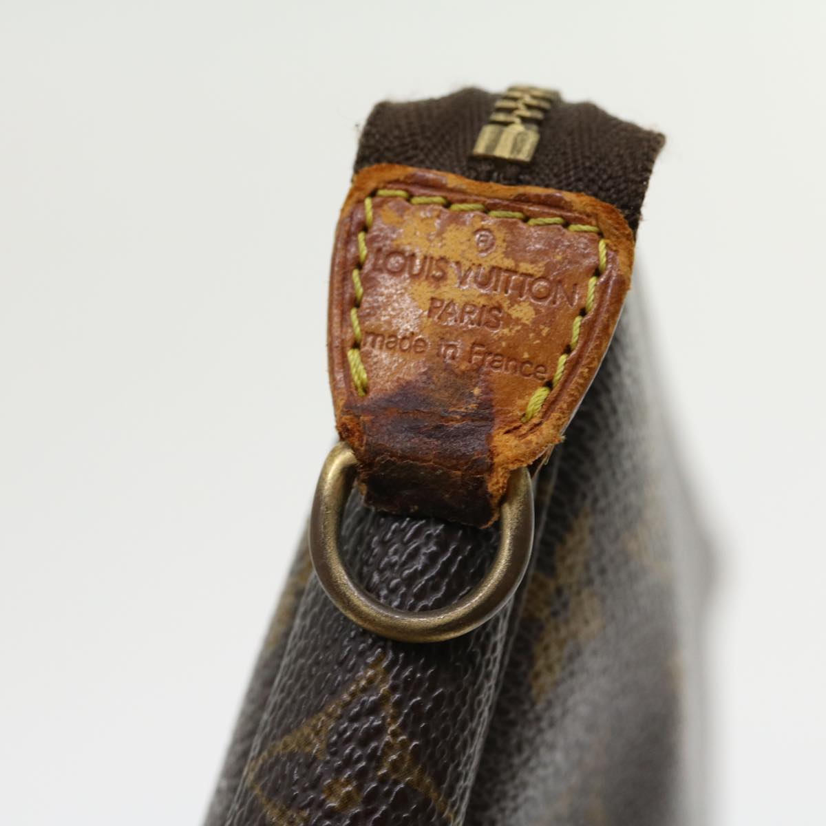 LOUIS VUITTON Monogram Pochette Accessoires Pouch M51980 LV hk460