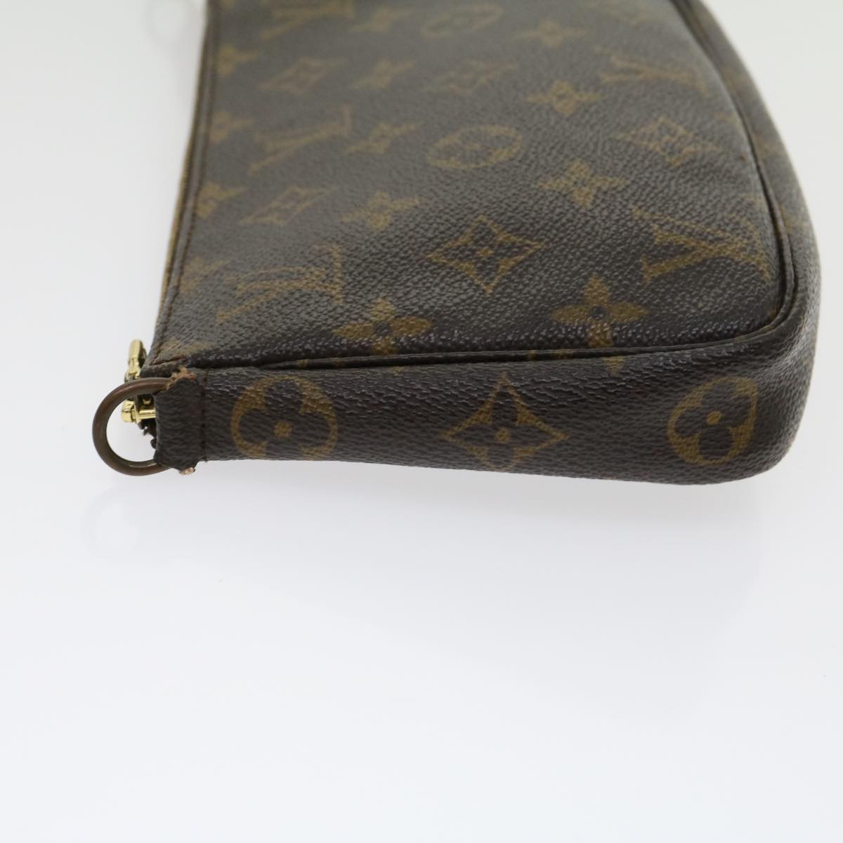 LOUIS VUITTON Monogram Pochette Accessoires Pouch M51980 LV hk460