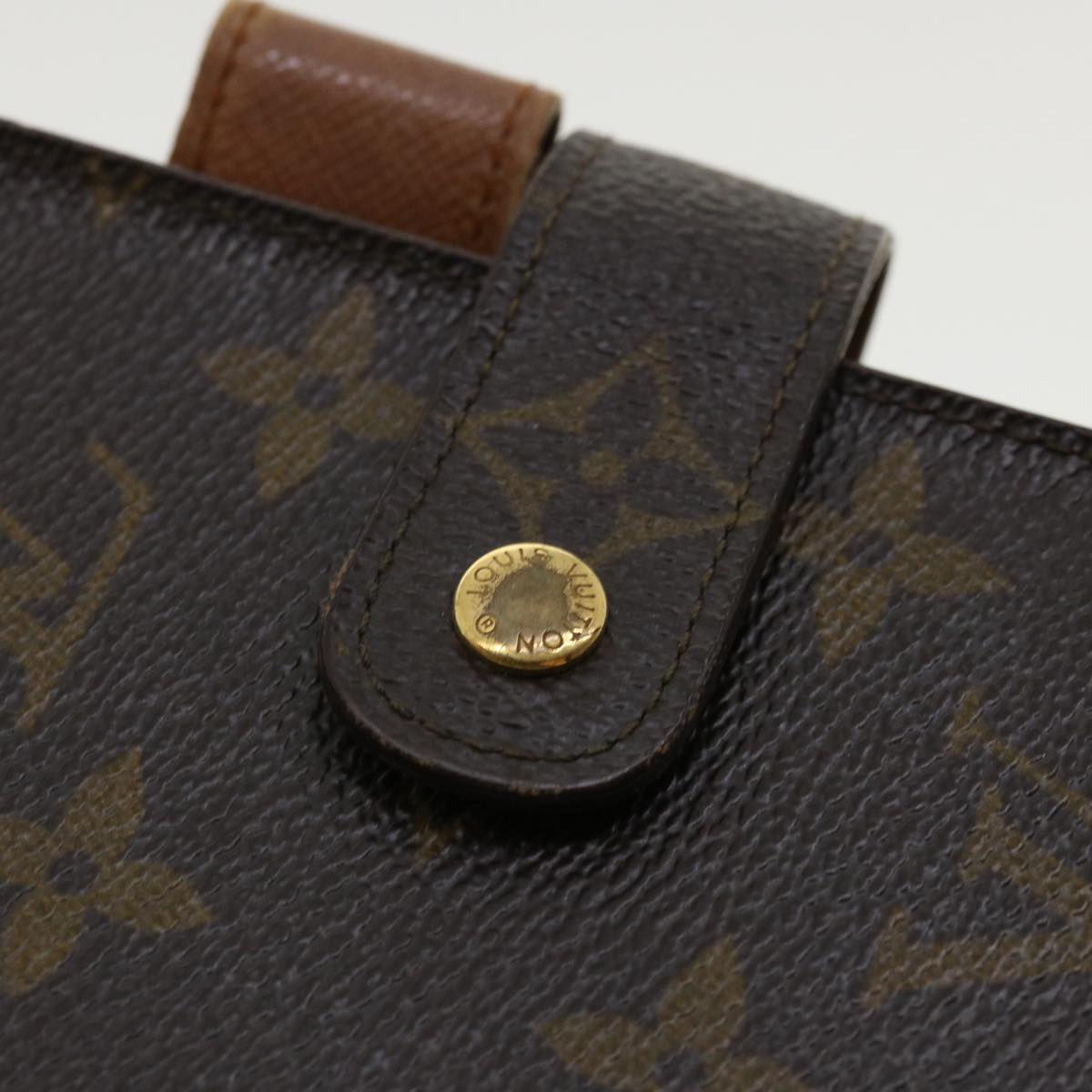 LOUIS VUITTON Monogram Agenda MM Day Planner Cover R20105 LV hk479