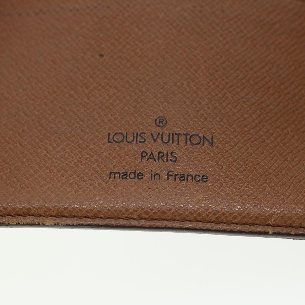 LOUIS VUITTON Monogram Agenda MM Day Planner Cover R20105 LV hk479