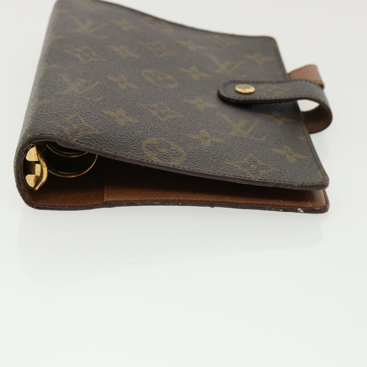 LOUIS VUITTON Monogram Agenda MM Day Planner Cover R20105 LV hk479