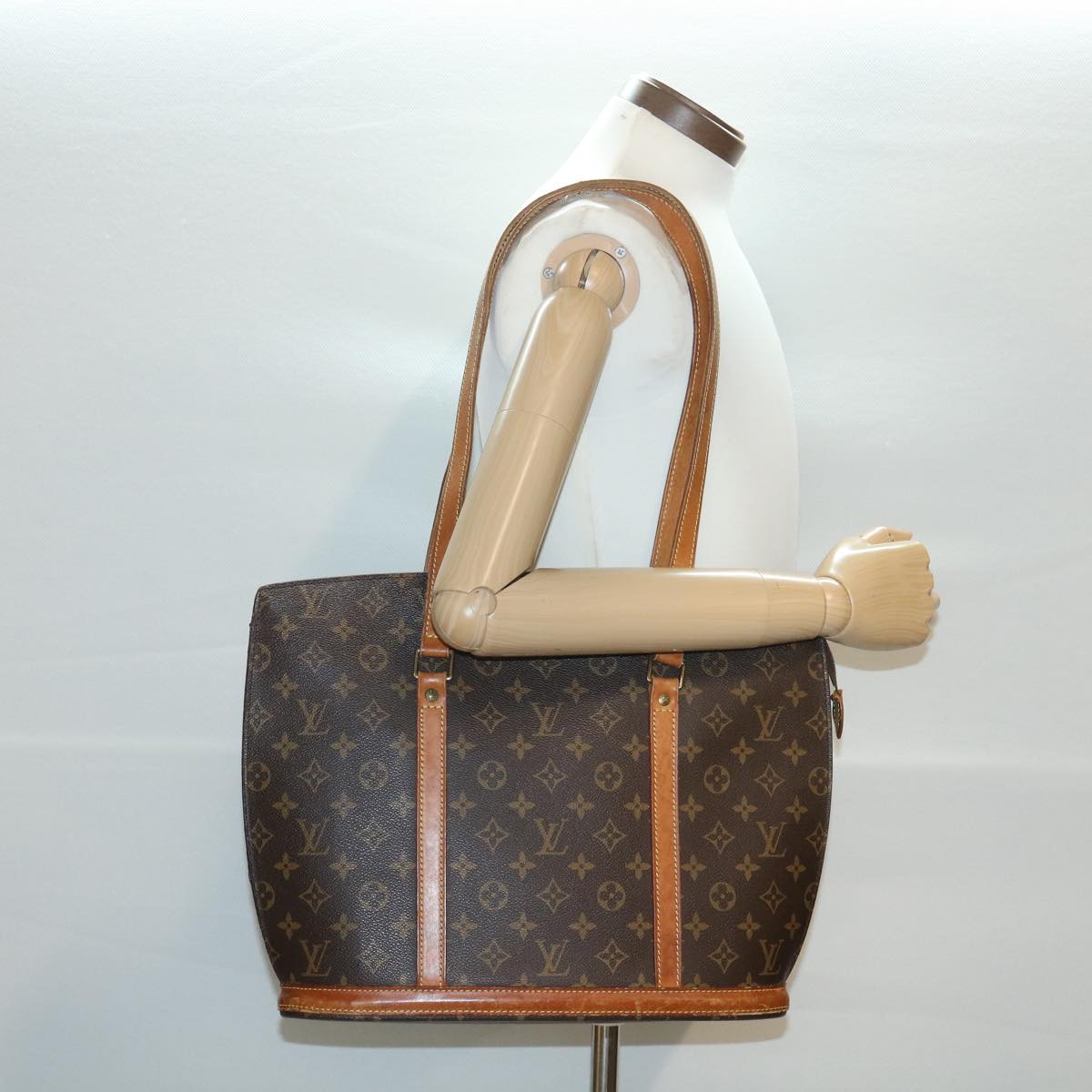 LOUIS VUITTON Monogram Babylone Tote Bag M51102 LV hk591