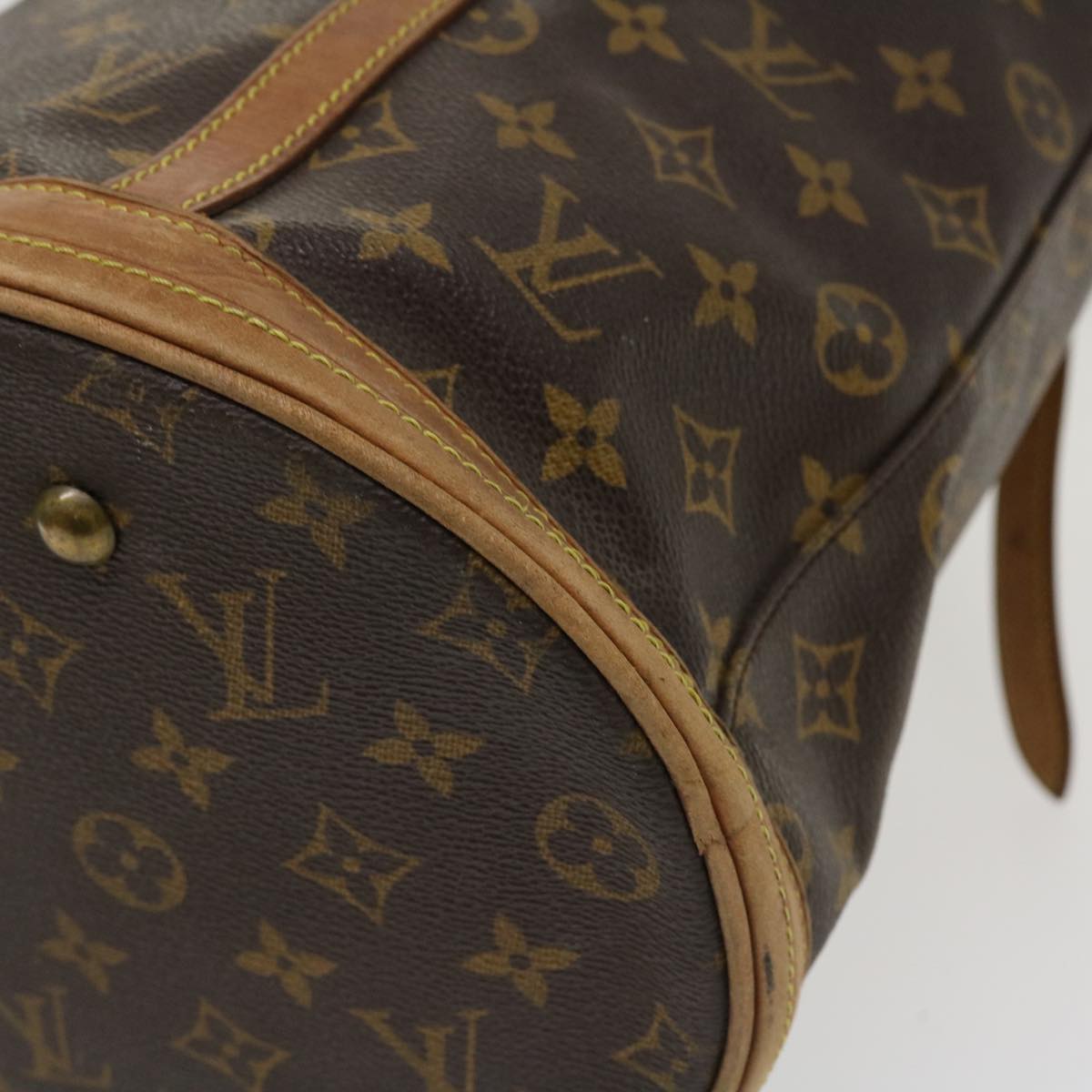 LOUIS VUITTON Monogram Bucket GM Shoulder Bag M42236 LV hk605