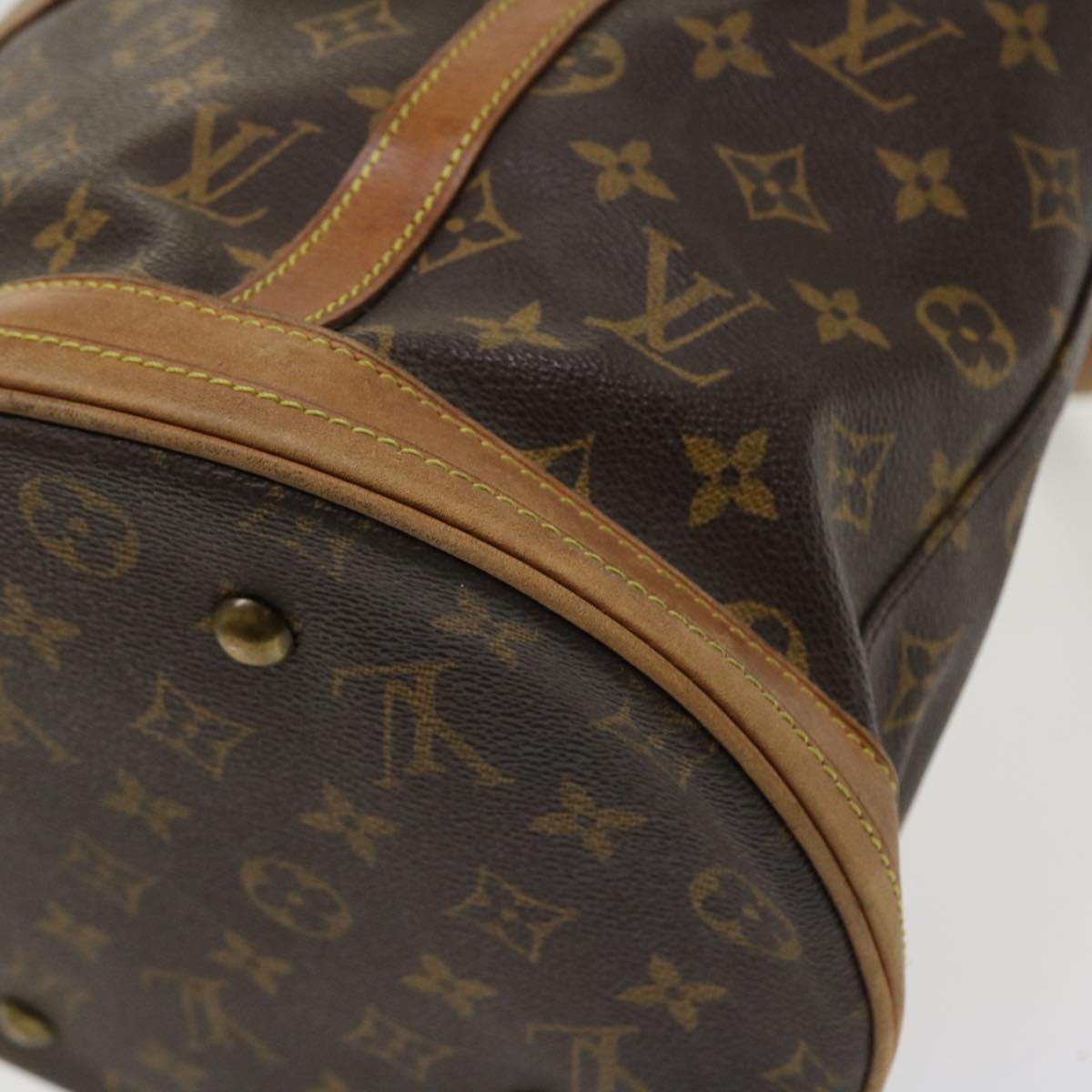 LOUIS VUITTON Monogram Bucket GM Shoulder Bag M42236 LV hk605