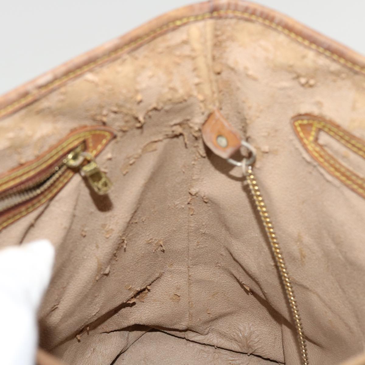 LOUIS VUITTON Monogram Bucket GM Shoulder Bag M42236 LV hk605