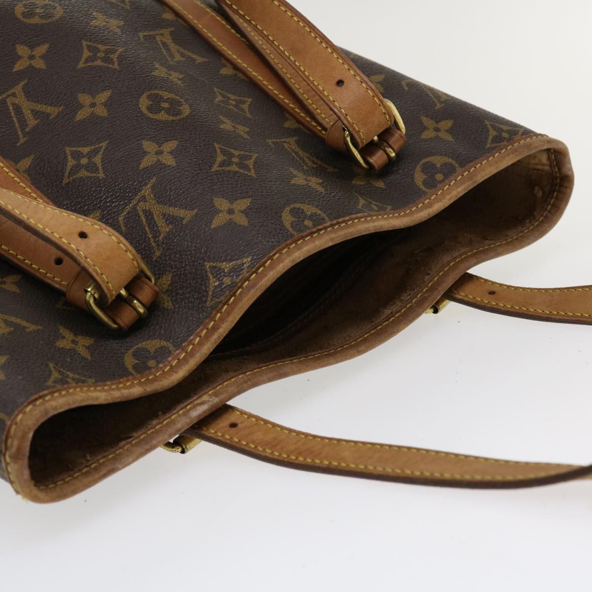 LOUIS VUITTON Monogram Bucket GM Shoulder Bag M42236 LV hk605