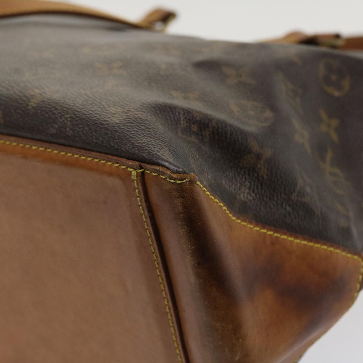 LOUIS VUITTON Monogram Cabas Mezzo Tote Bag M51151 LV hk608