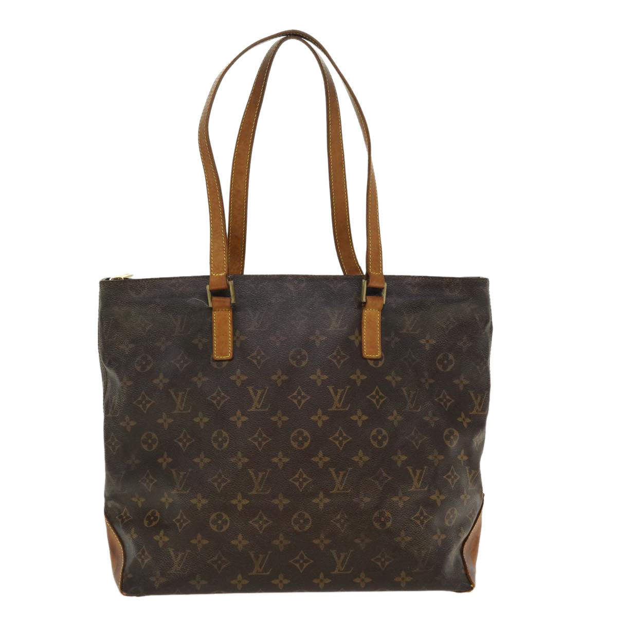LOUIS VUITTON Monogram Cabas Mezzo Tote Bag M51151 LV hk608