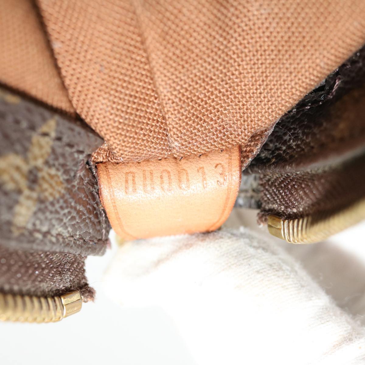 LOUIS VUITTON Monogram Cabas Mezzo Tote Bag M51151 LV hk608