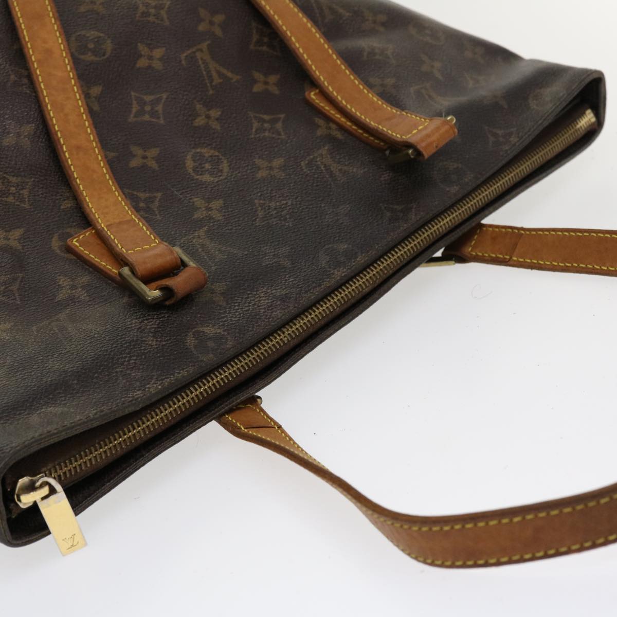 LOUIS VUITTON Monogram Cabas Mezzo Tote Bag M51151 LV hk608