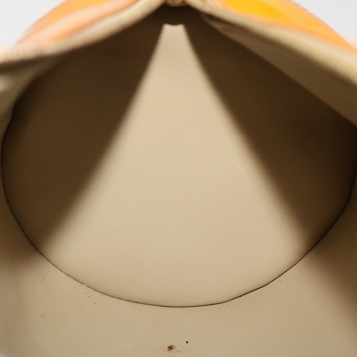 LOUIS VUITTON Monogram Vernis Bedford Hand Bag Beige M91006 LV hk704