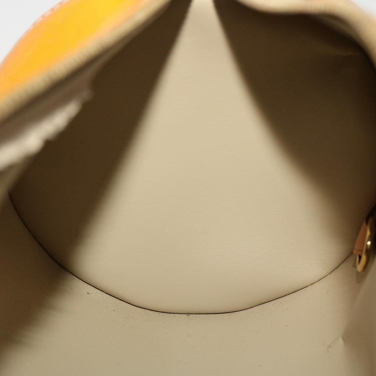 LOUIS VUITTON Monogram Vernis Bedford Hand Bag Beige M91006 LV hk704