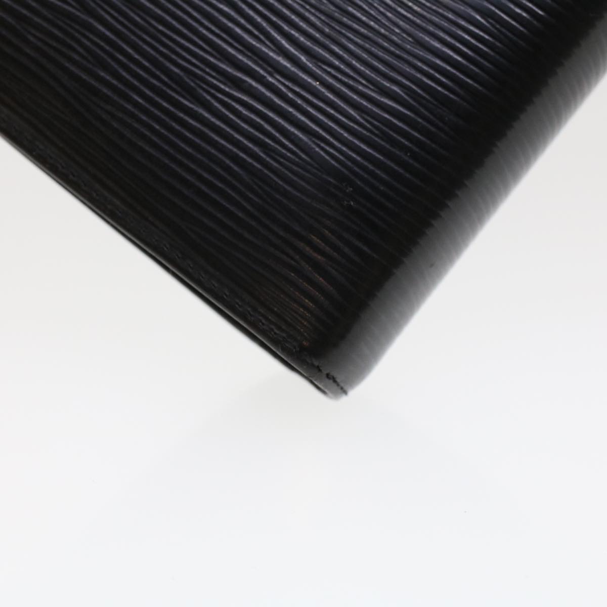 LOUIS VUITTON Epi Agenda MM Day Planner Cover Black R20042 LV hk711