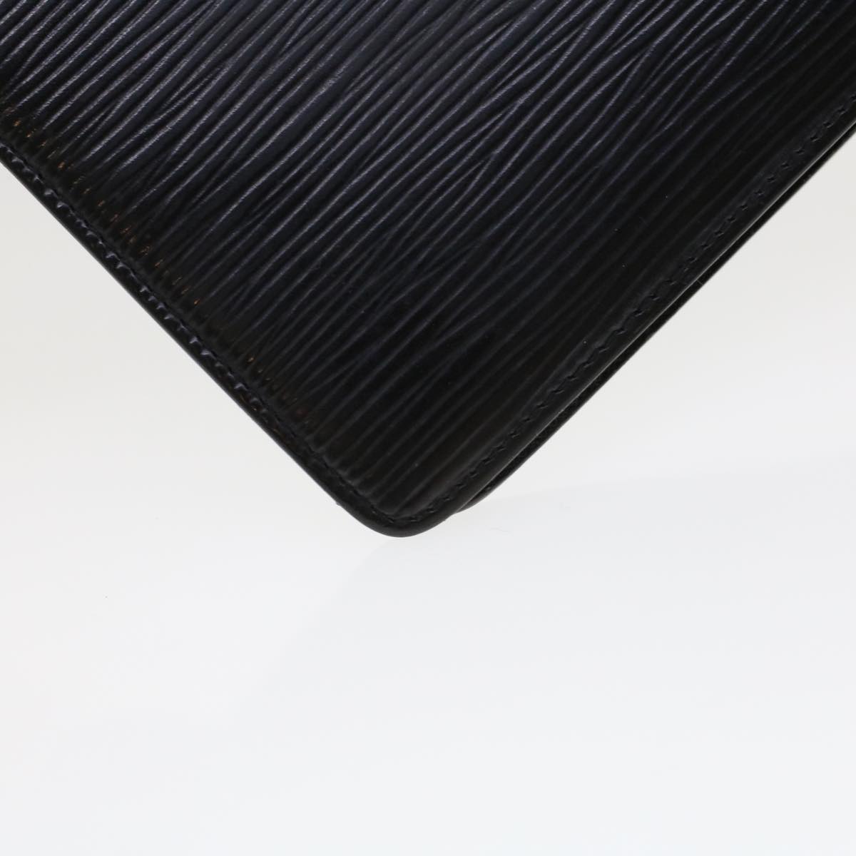 LOUIS VUITTON Epi Agenda MM Day Planner Cover Black R20042 LV hk711