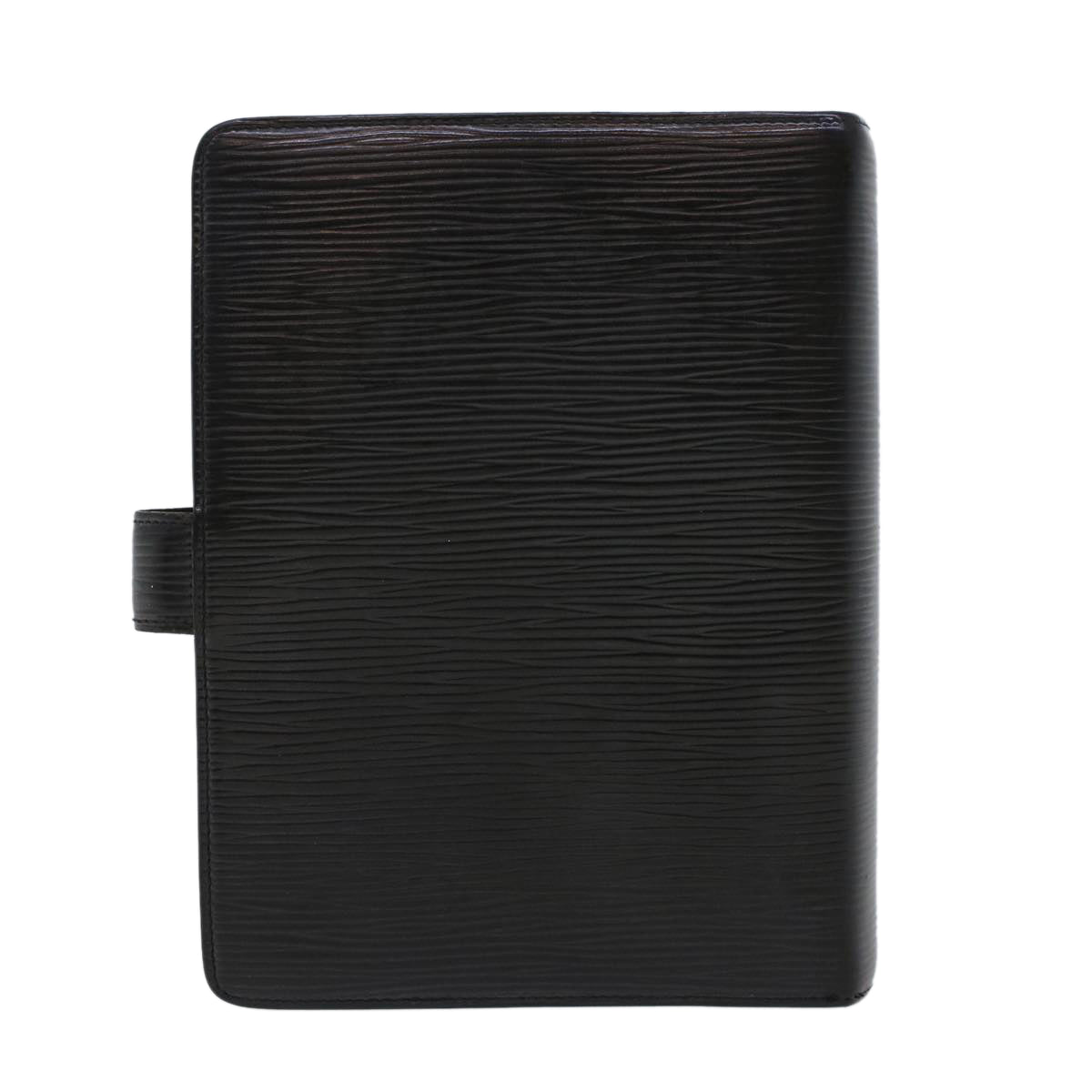 LOUIS VUITTON Epi Agenda MM Day Planner Cover Black R20042 LV hk711