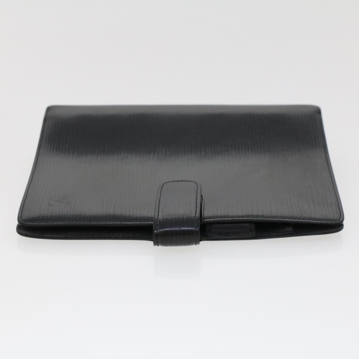 LOUIS VUITTON Epi Agenda MM Day Planner Cover Black R20042 LV hk711