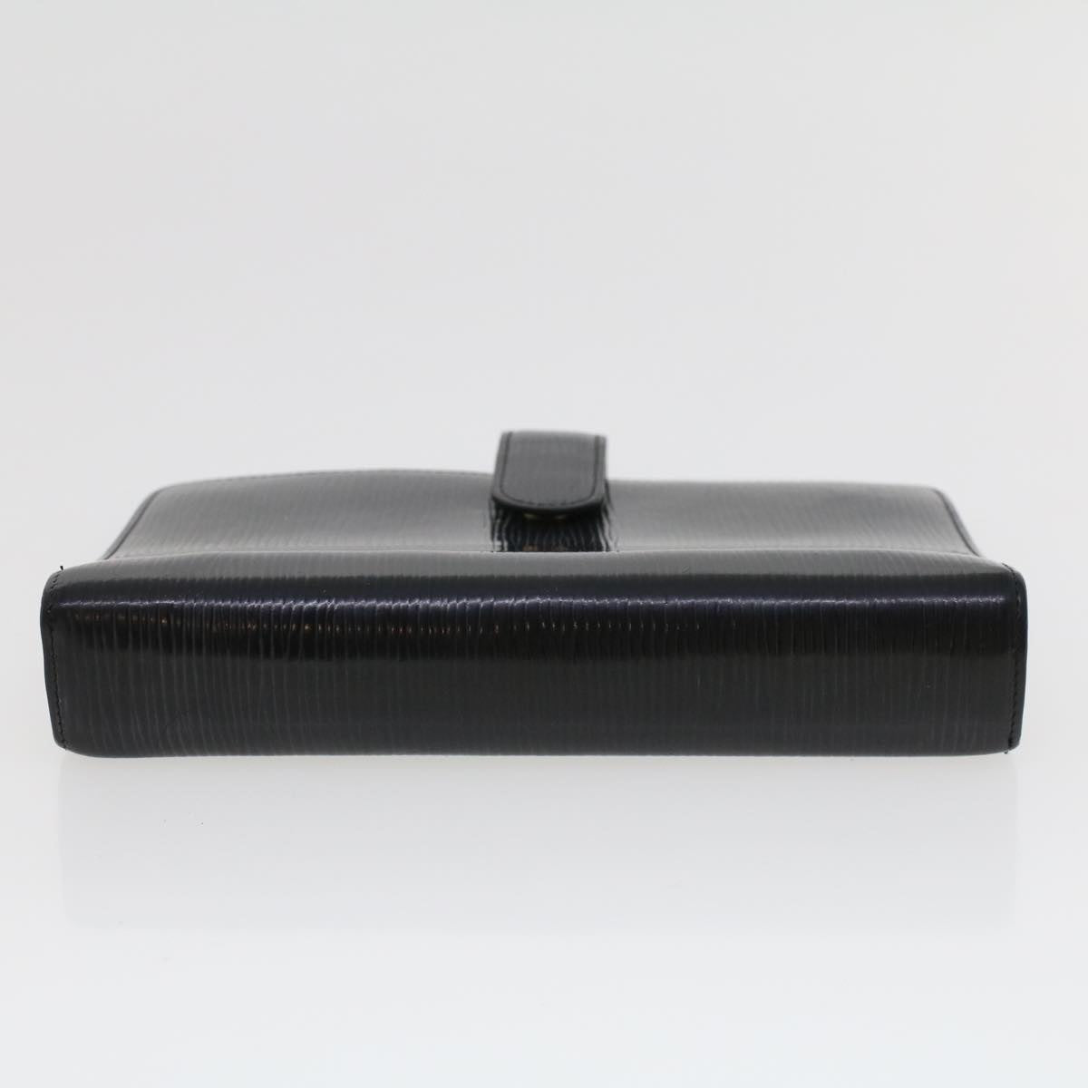 LOUIS VUITTON Epi Agenda MM Day Planner Cover Black R20042 LV hk711