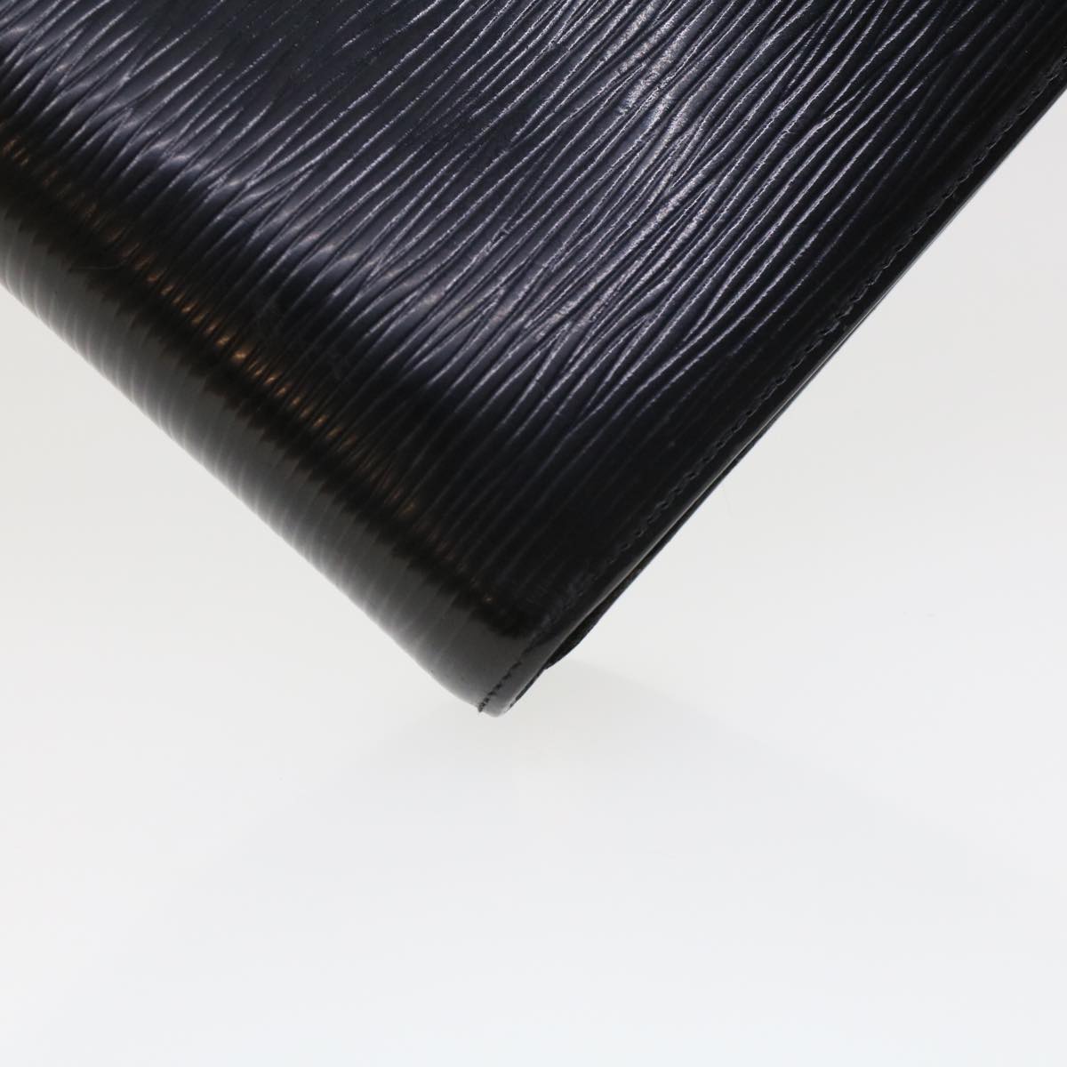 LOUIS VUITTON Epi Agenda MM Day Planner Cover Black R20042 LV hk711