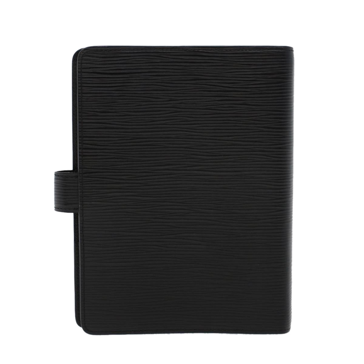 LOUIS VUITTON Epi Agenda MM Day Planner Cover Black R20042 LV hk713