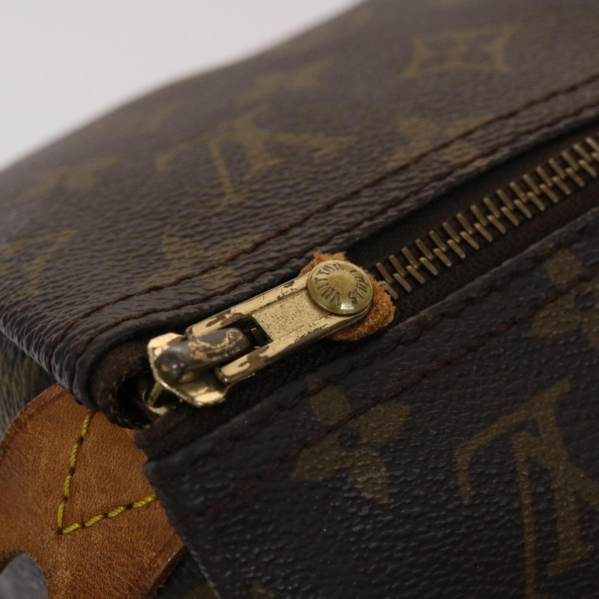 LOUIS VUITTON Monogram Speedy 40 Hand Bag M41522 LV hk730