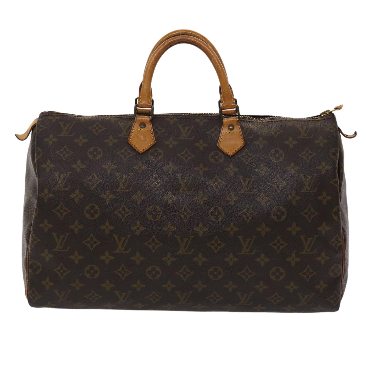 LOUIS VUITTON Monogram Speedy 40 Hand Bag M41522 LV hk730