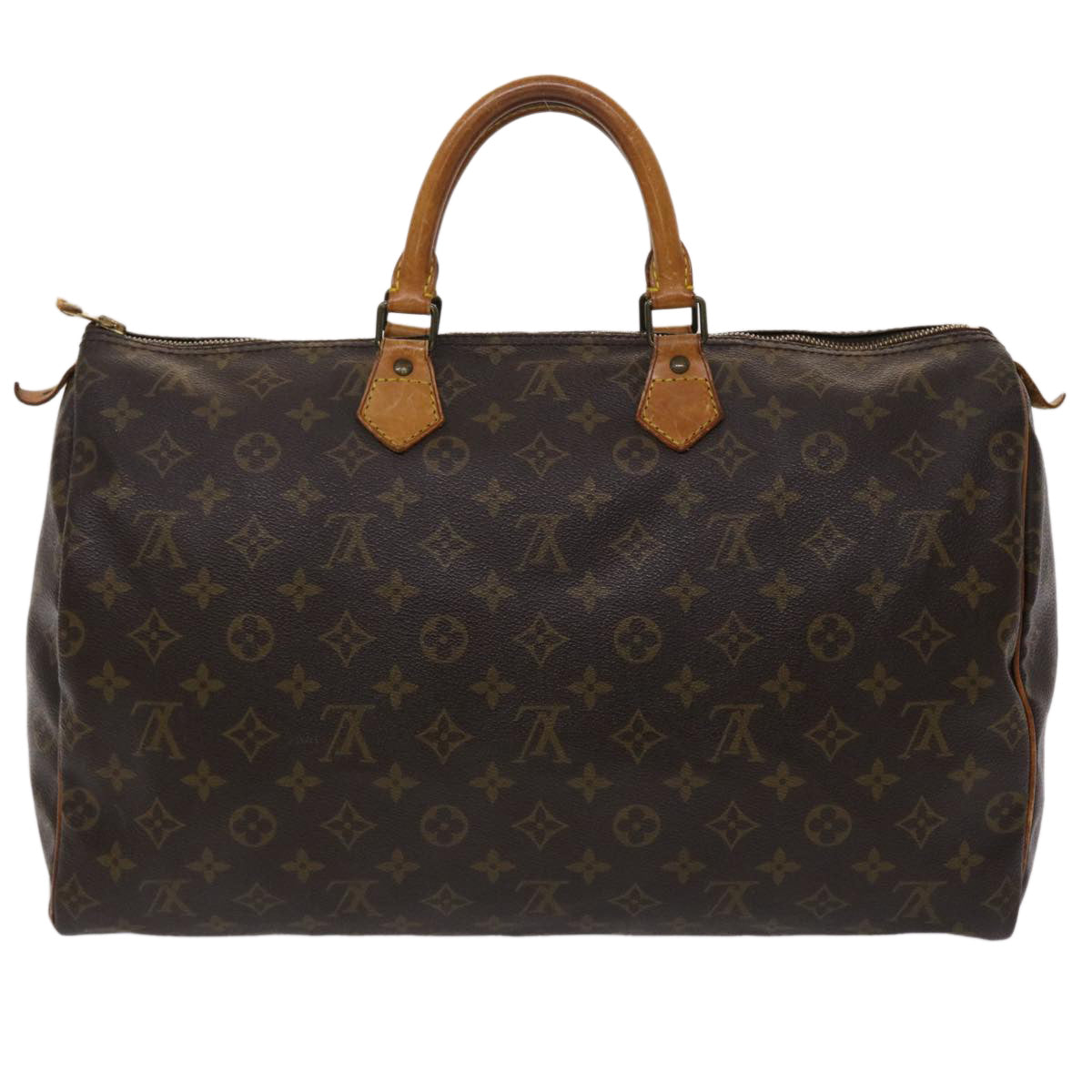 LOUIS VUITTON Monogram Speedy 40 Hand Bag M41522 LV hk730