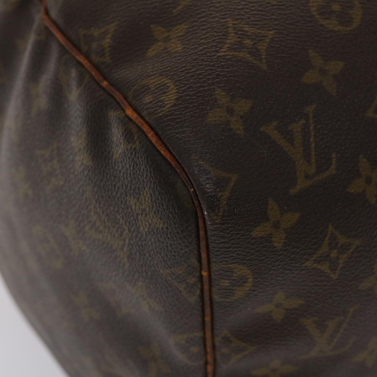 LOUIS VUITTON Monogram Keepall 55 Boston Bag M41424 LV hk734